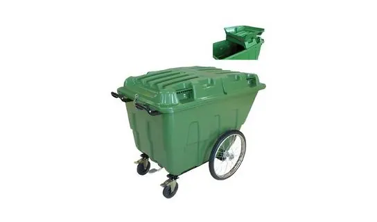 GT-400 Mobile Garbage / Leach / RoRo Bin – LEADER Mobile Garbage / Leach / RoRo Bin