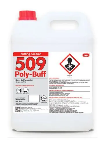 509 Poly Buff – Spray-Buff Emulsion