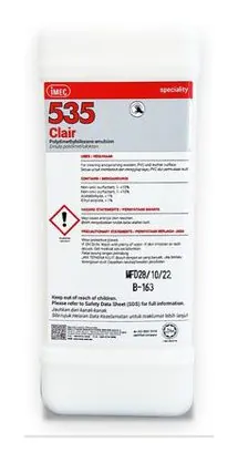 535 Clair – Polydimethylsiloxane Emulsion Furniture Polish