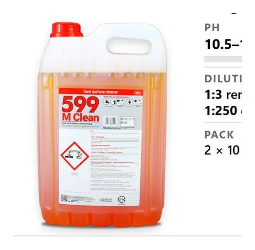 599 M Clean – Fresh Multi Cleaner without Rinsing