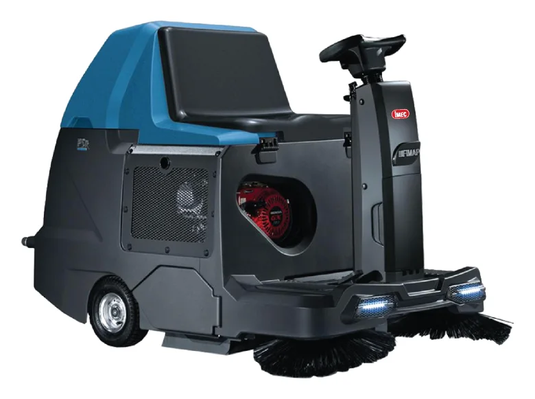 FSR HYBRID Ride-On Sweeper – Ride-On Sweeper, Battery & Petrol