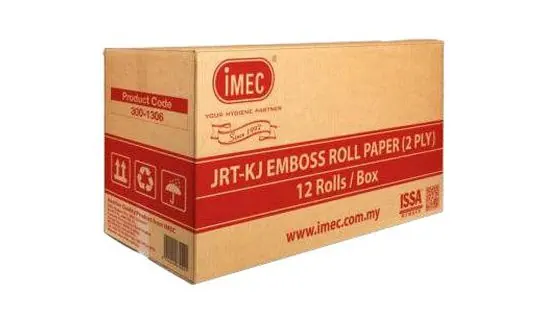 JRT KJ Recycle emboss jumbo roll – Tissue & wiping rolls