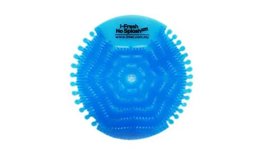 i-Fresh No Splash Blue – Scented Urinal Screen Mat