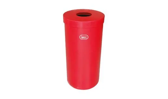 Round Standing Rubbish Bin PE-M100 – Round Standing Rubbish Bin c/w Open Top & Inner Liner