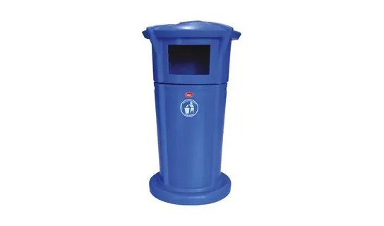 PE-P120 Waste Standing Rubbish Bin c/w PE Inner Liner – Indoor & pedal bins