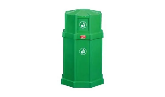 PE-P150 Waste Standing Rubbish Bin c/w PE Inner Liner – Indoor & pedal bins