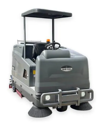 SNS330 Ride-On Battery Auto Scrubber-Sweeper – Sweepers
