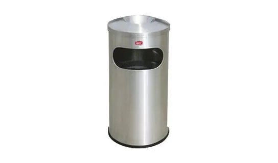 SR1530 Stainless Steel Round Bin – Indoor & pedal bins