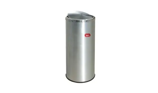 SR31F Stainless Steel Litter Bin c/w Flip Top – Indoor & pedal bins