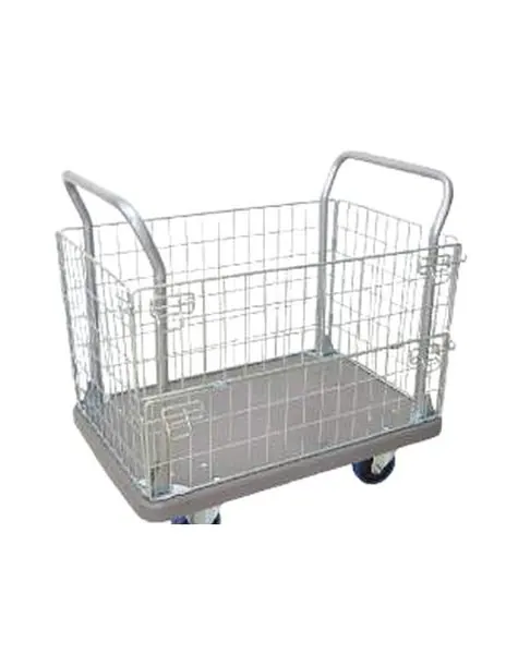 PE-BASKET-1010/300 Restaurant / Platform / Metal Trolley – Kitchen & restaurant trolleys