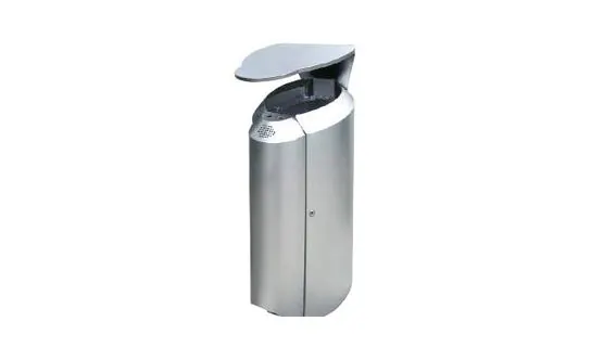 RAB-148/OT Stainless Steel Outdoor Bin – LEADER Stainless Steel Outdoor Bin