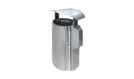 RAB-149/OT Stainless Steel Outdoor Bin – LEADER Stainless Steel Outdoor Bin