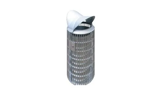RAB-150/OT Stainless Steel Outdoor Bin – LEADER Stainless Steel Outdoor Bin