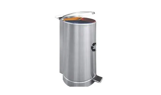 RECYCLE-137/SS Stainless / Powder-coated Recycle Bin – LEADER Stainless / Powder-coated Recycle Bin