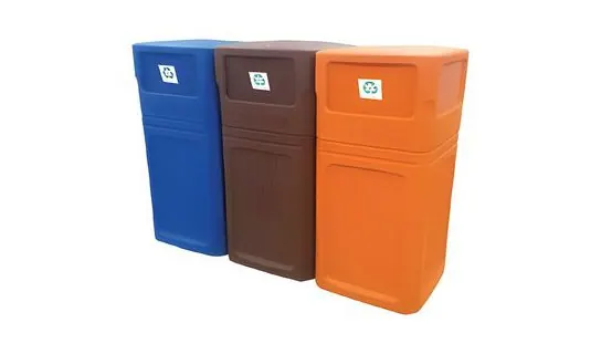 RECYCLEMAPLE120 Polyethylene / Fibreglass Bin & Recycle Bin – LEADER Polyethylene / Fibreglass Bin & Recycle Bin
