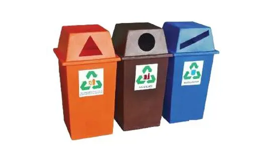 RECYCLEPOPPY50/120 Polyethylene / Fibreglass Bin & Recycle Bin – LEADER Polyethylene / Fibreglass Bin & Recycle Bin