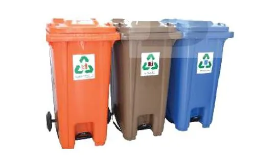 RECYCLESOB80/120/240 Polyethylene / Fibreglass Bin & Recycle Bin – LEADER Polyethylene / Fibreglass Bin & Recycle Bin