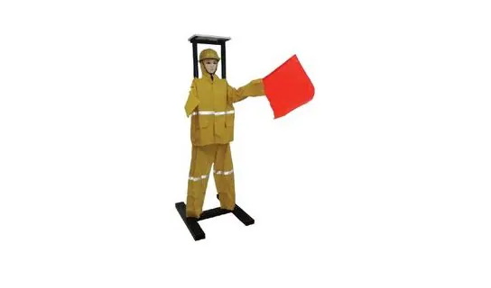 RSM002 Road Safety Solar Mannequin – LEADER Safety Product / Road Safety Solar Mannequin