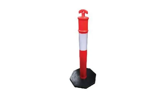 Elastic Pole c/w Heavy Base – Bollards, traffic & safety