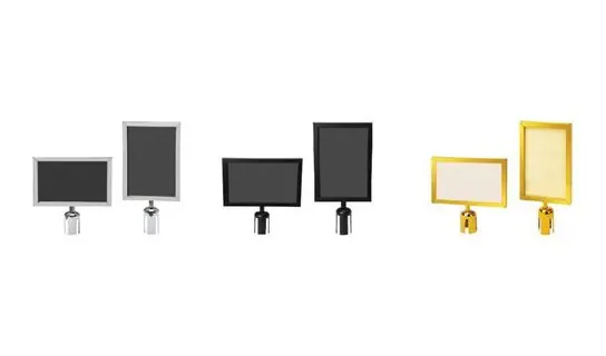 Slip in Frame - A3 (Vertical / Horizontal) – Signs, queue & sign stands