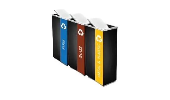 SS102 IN3/CE3 3-in-1 recycle – Recycle bins
