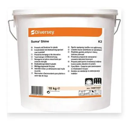 Suma Shine K2 – Suma Shine K2 powder presoaker/destainer for crockery.