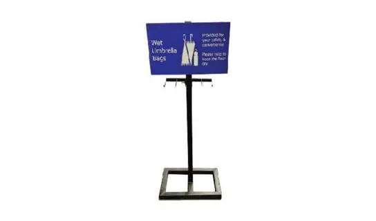 Umbrella Stand c/w Bag Holder – Planters & outdoor furniture