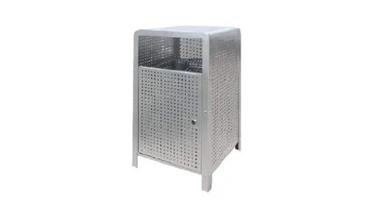 SQB-156/SS Stainless Steel Outdoor Bin – LEADER Stainless Steel Outdoor Bin